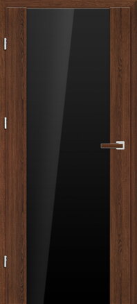 Dvere ERKADO Fragi 16 VSG/ESG čierne