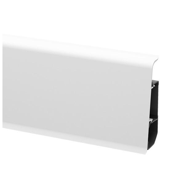 Lišta soklová PVC Arbiton INDO Biela matná 40 26x70x2500 mm