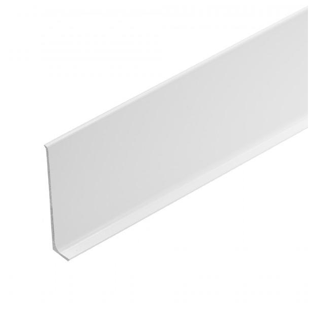 Lišta soklová Cezar LP59 biela  celohliníková 59x10x2500mm