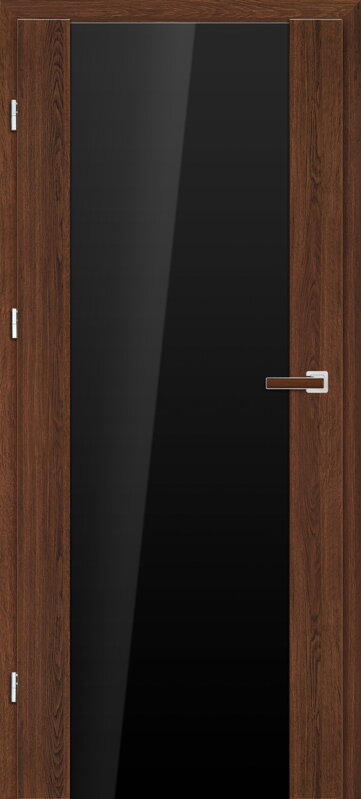 Dvere ERKADO Fragi 16 VSG/ESG čierne