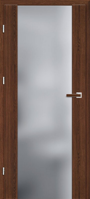 Dvere ERKADO Fragi 7 sklo Decormat grafit