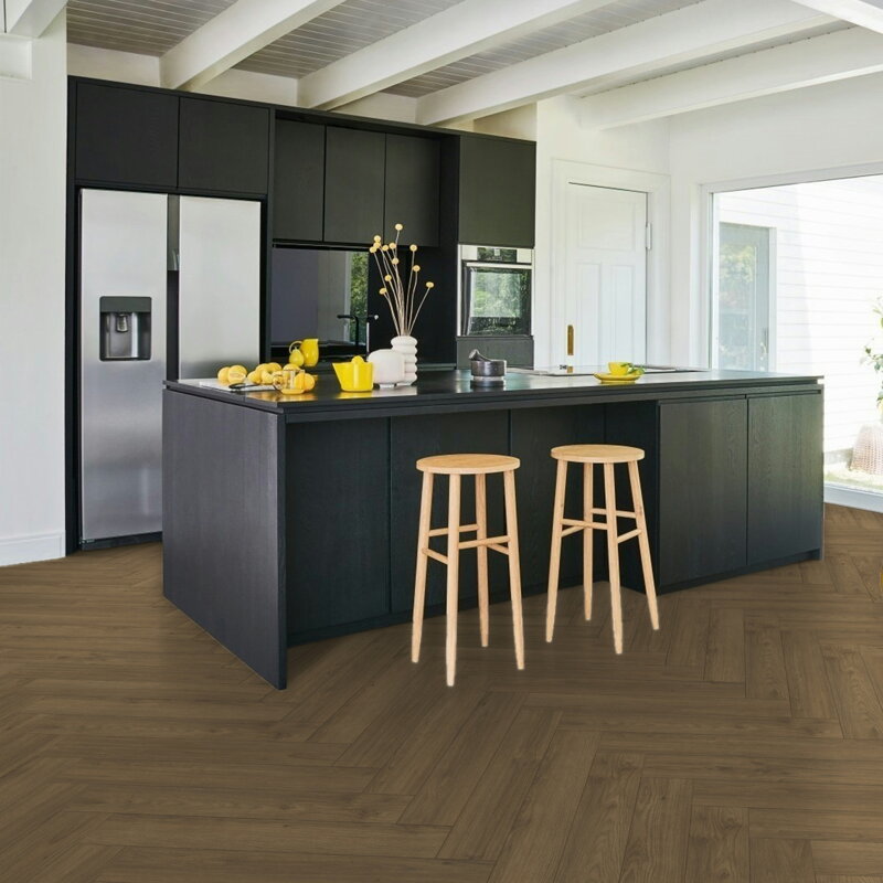 1748754 - Herringbone Dub Mont Blanc tmavo-hnedý 4V