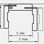 Obložková zárubňa - tunel - DRE T63/T80 - laminát CPL