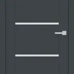 Dvere ERKADO Budleja 4 Antracit ST CPL