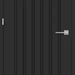 Dvere ERKADO Epimedium 2 Čierna ST CPL