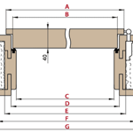 Obložková zárubňa s falcom