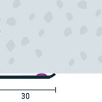 Ochranný rohový profil samolepiaci 30x30 (250cm)