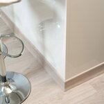 EL 1304 - Svetlošedé lakované dubové dosky